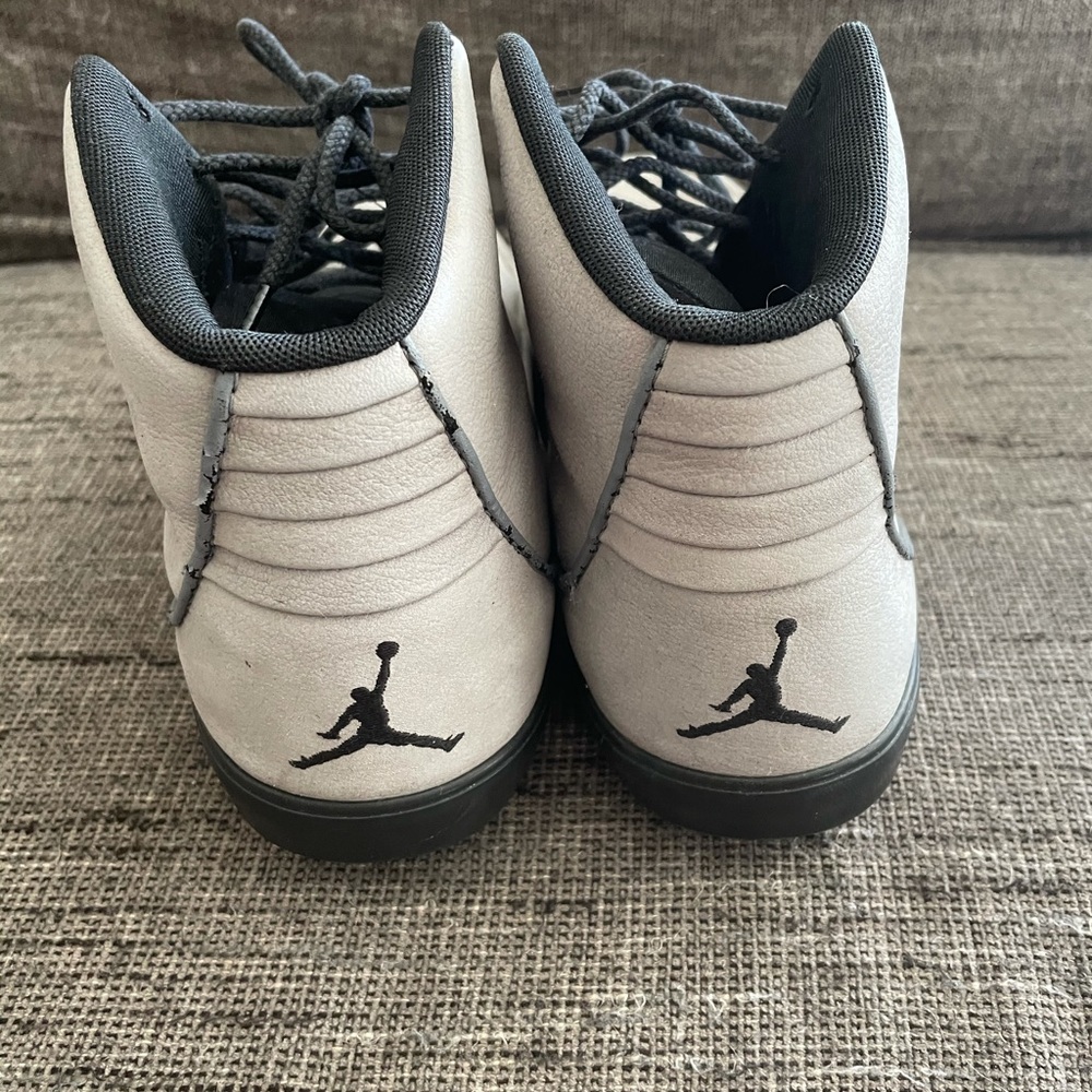 Jordan Sneakers Size 10.5 Grey Suede